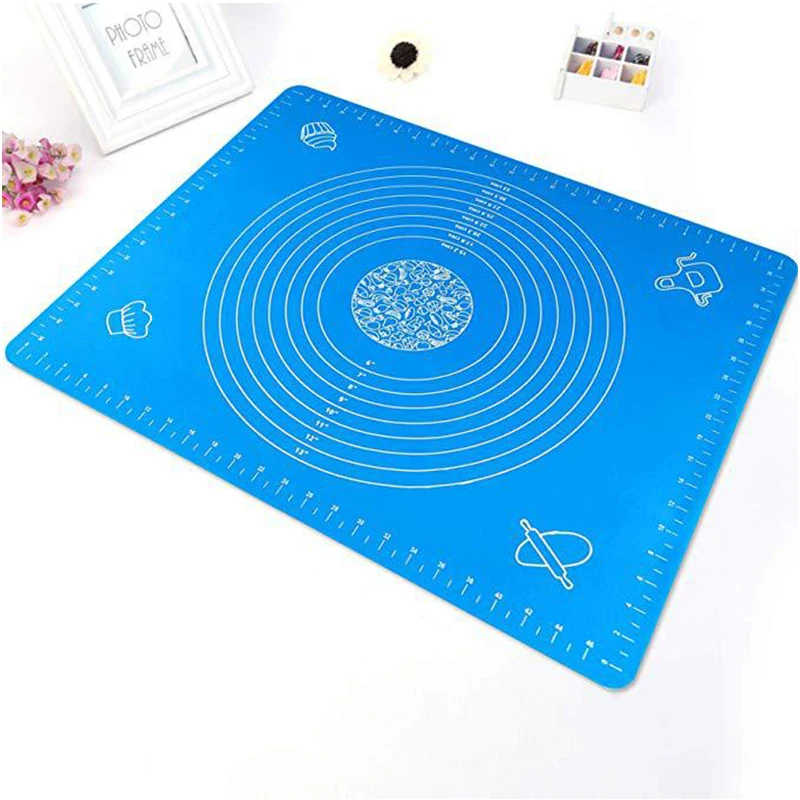 BPA Free Food Grade Silicone Mat Baking Cake Board for Baking Dough Mat Pad Silicone Oven Pastry Mat, Blue, green, pink
BPA Free Food Grade Silicone Mat Baking Cake Board for Baking Dough Mat Pad Silicone Oven Pastry Mat, Blue, green, pink