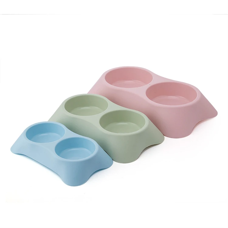 Wholesale fashionable pet accessories bowl plastic small trapezoidal plastic double bowl, Blue/pink/green
Wholesale fashionable pet accessories bowl plastic small trapezoidal plastic double bowl, Blue/pink/green