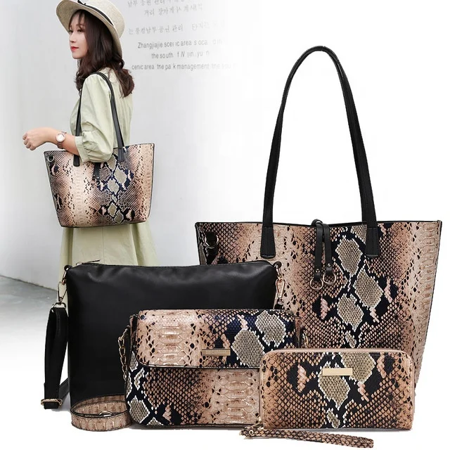OEM 3pcs Women Daily Hand Tote Set Long Strap Snake Print PU Crossbody Bag Set, 4 colors
OEM 3pcs Women Daily Hand Tote Set Long Strap Snake Print PU Crossbody Bag Set, 4 colors