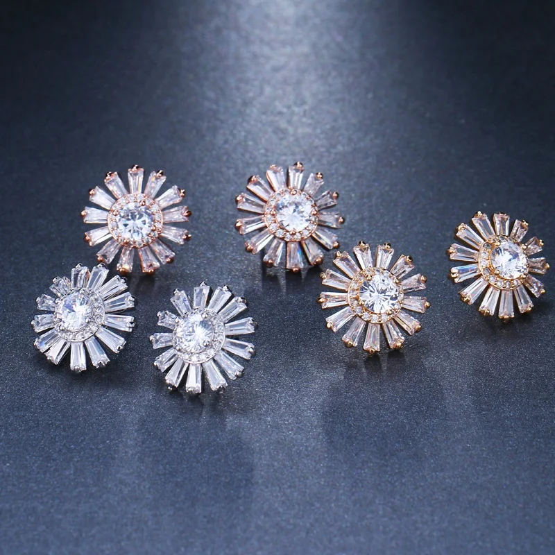Engagement Luxury Statement Aesthetic Good Zircon Flower Female Earrings For Wedding Accessories Jewelry Gift
Engagement Luxury Statement Aesthetic Good Zircon Flower Female Earrings For Wedding Accessories Jewelry Gift