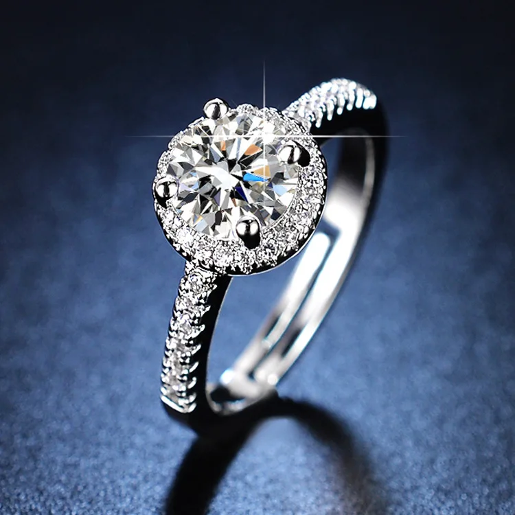 Fashion New Glamour Adjustable Zircon Rings Luxury Full Diamond Rings Moissanite Faux Wedding Rings for Women
Fashion New Glamour Adjustable Zircon Rings Luxury Full Diamond Rings Moissanite Faux Wedding Rings for Women