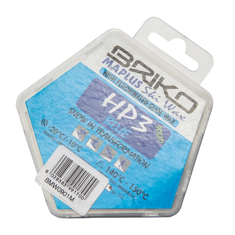 Hhigh fluorinated glide wax snowboard racing wax cross country ski wax, Blue
Hhigh fluorinated glide wax snowboard racing wax cross country ski wax, Blue