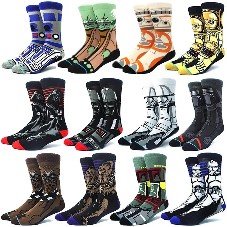 shunxin wholesale custom crazy men funny dress cotton basketball classic characters tube crew Star Movie Wars cool Sport socks, Picture shows
shunxin wholesale custom crazy men funny dress cotton basketball classic characters tube crew Star Movie Wars cool Sport socks, Picture shows