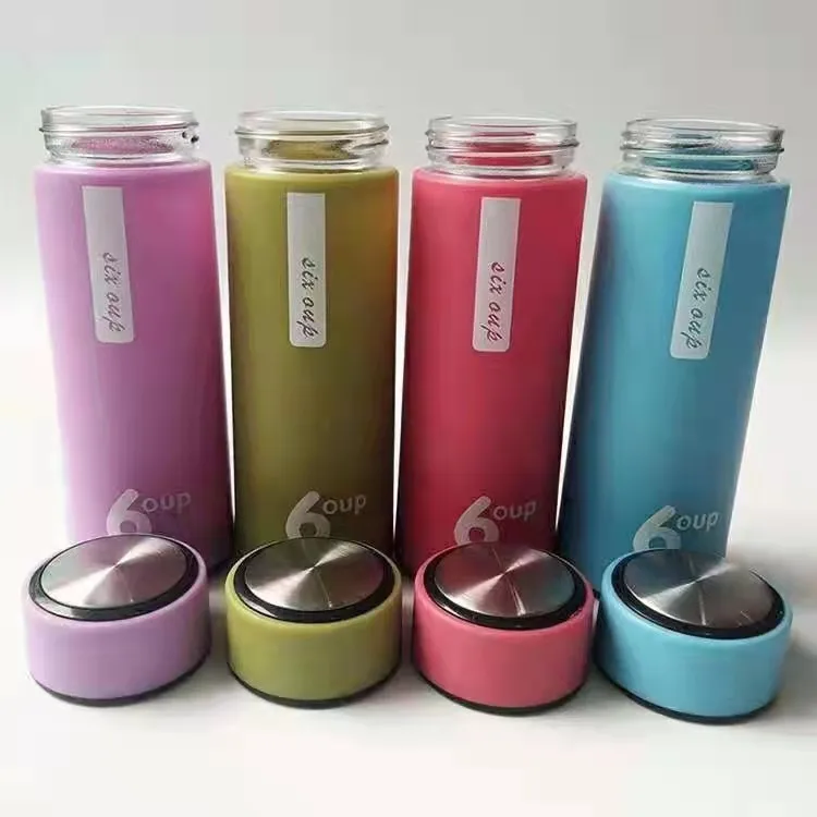 Crystal Infused Gem Water Bottle Wellness Glass water bottle wholesale Coloured stone glass water bottle
Crystal Infused Gem Water Bottle Wellness Glass water bottle wholesale Coloured stone glass water bottle
