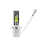 Amywnter 車ソケット 800lm 輝度 led ランプ h3 smd led フォグライト h3 6v led 電球 12V 24 12V 6 ワット