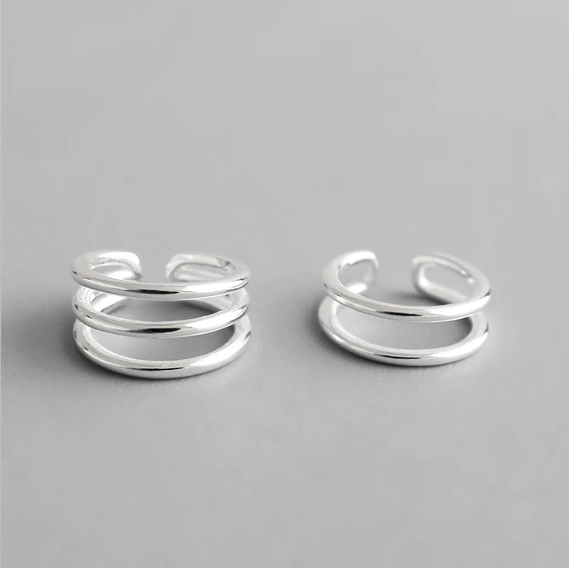 INS jewelry S925 Sterling Silver circle style silver women clip on earrings 
INS jewelry S925 Sterling Silver circle style silver women clip on earrings