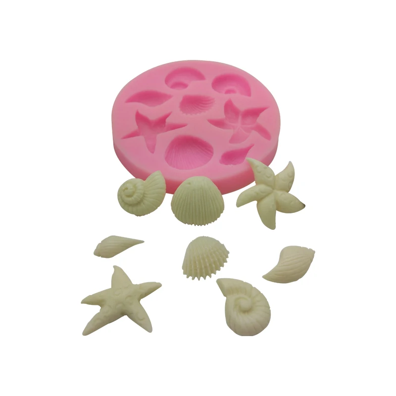 Amazon Hot sale Ocean Style Plate Resin Mold Shell Star Conch Jewelry Dish Mold DIY cake chocolate silicone mold, Clear
Amazon Hot sale Ocean Style Plate Resin Mold Shell Star Conch Jewelry Dish Mold DIY cake chocolate silicone mold, Clear