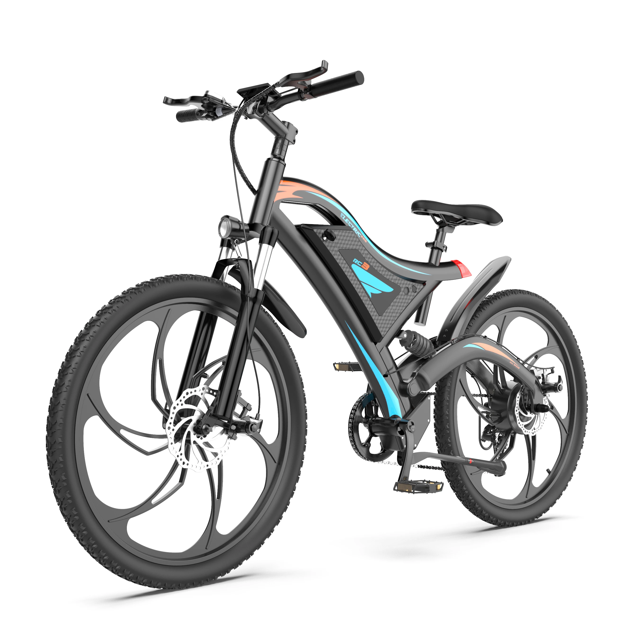Long range distance 26'' magnesium wheel offroad 500w 48v 15ah electric e bike
Long range distance 26'' magnesium wheel offroad 500w 48v 15ah electric e bike