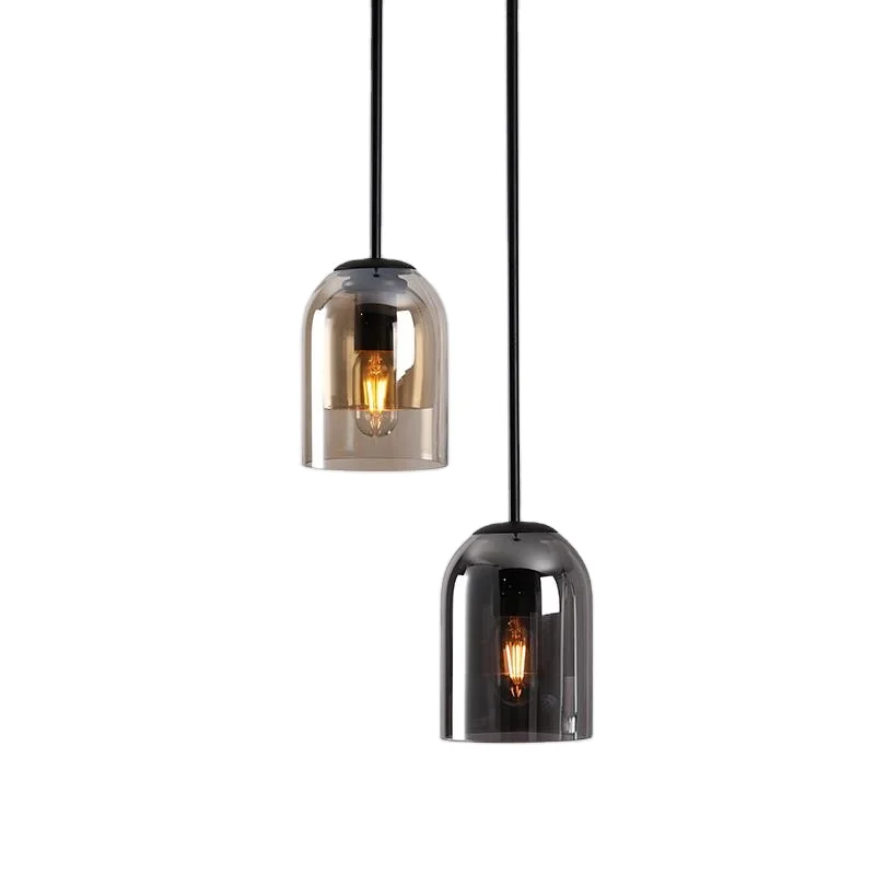 Simig lighting nordic modern smoke and blown glass ceiling pendant light for kitchen dining room, Smoke/brown
Simig lighting nordic modern smoke and blown glass ceiling pendant light for kitchen dining room, Smoke/brown