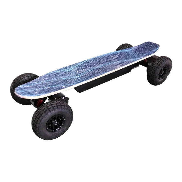 40Mph Hyperboard Four-Wheeled Off Road Big Tyre All Terain Dual Motor Electric Skateboard, Hyper Viper 4X4 Electric Skateboard
40Mph Hyperboard Four-Wheeled Off Road Big Tyre All Terain Dual Motor Electric Skateboard, Hyper Viper 4X4 Electric Skateboard