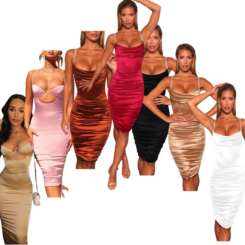 CS37 2022 New Fashion rhinestone dress Solid Color Stitching Casual Elegant Sexy Bodycon silk Women strapless bodycon dress, Picture color
CS37 2022 New Fashion rhinestone dress Solid Color Stitching Casual Elegant Sexy Bodycon silk Women strapless bodycon dress, Picture color