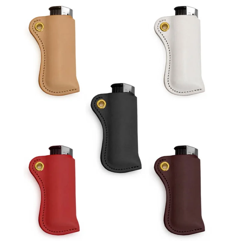 Factory Wholesale Lighter Case Genuine Leather Lighter Pouch Holder for Clipper Lighters, Brown,white,black,red,wine red & custom
Factory Wholesale Lighter Case Genuine Leather Lighter Pouch Holder for Clipper Lighters, Brown,white,black,red,wine red & custom