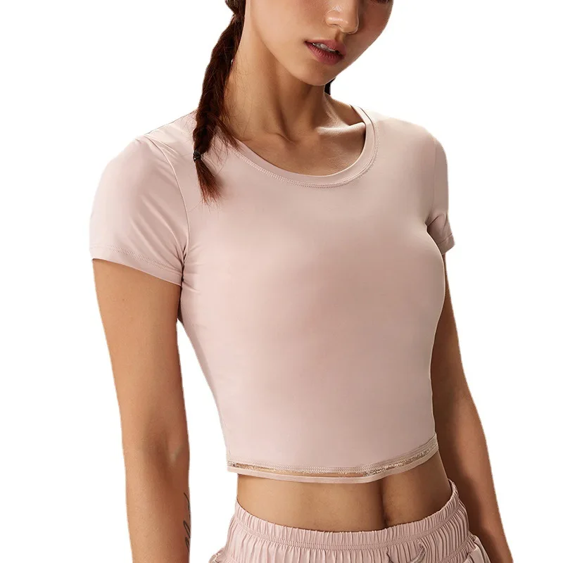 Wholesale Custom Spring Fitness running doublet Graphic Crop Tops T-shirts Women Sexy 
Wholesale Custom Spring Fitness running doublet Graphic Crop Tops T-shirts Women Sexy