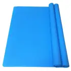 2 Pack Extra Large Multipurpose Silicone Nonstick Clay Mat Heat Resistant Nonskid Counter Mat Table Mat Color Blue
