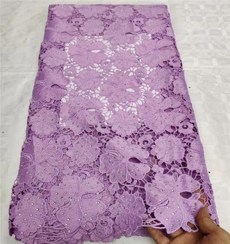 purple lace fabric