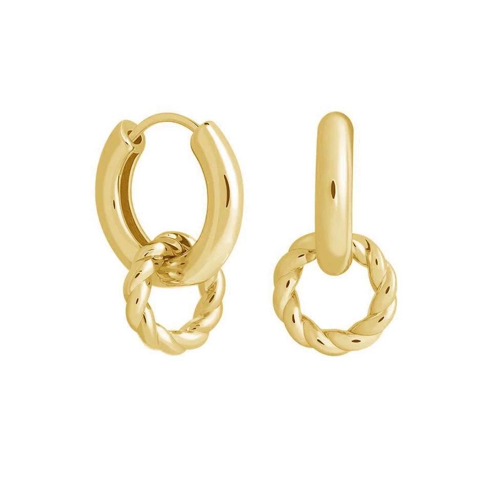 14k gold hoop earrings wholesale 925 Sterling silver huggie earrings dangle Twist circle hoop earrings
14k gold hoop earrings wholesale 925 Sterling silver huggie earrings dangle Twist circle hoop earrings