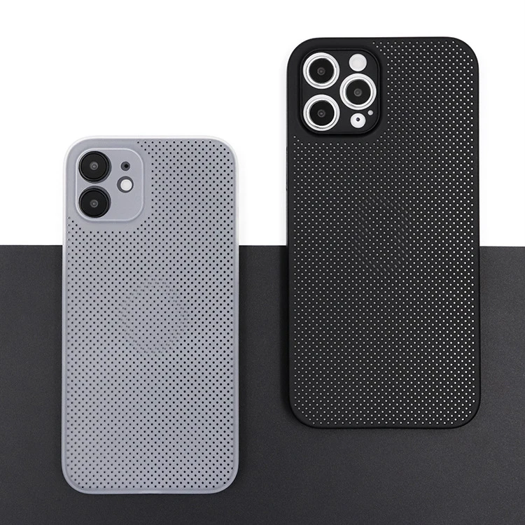 New Antislip Breathe Breathable Hollow Gridding Cellular Hole Heat Dissipation Case Full Back Camera Lens Protection Phone Case, Customized colors
New Antislip Breathe Breathable Hollow Gridding Cellular Hole Heat Dissipation Case Full Back Camera Lens Protection Phone Case, Customized colors