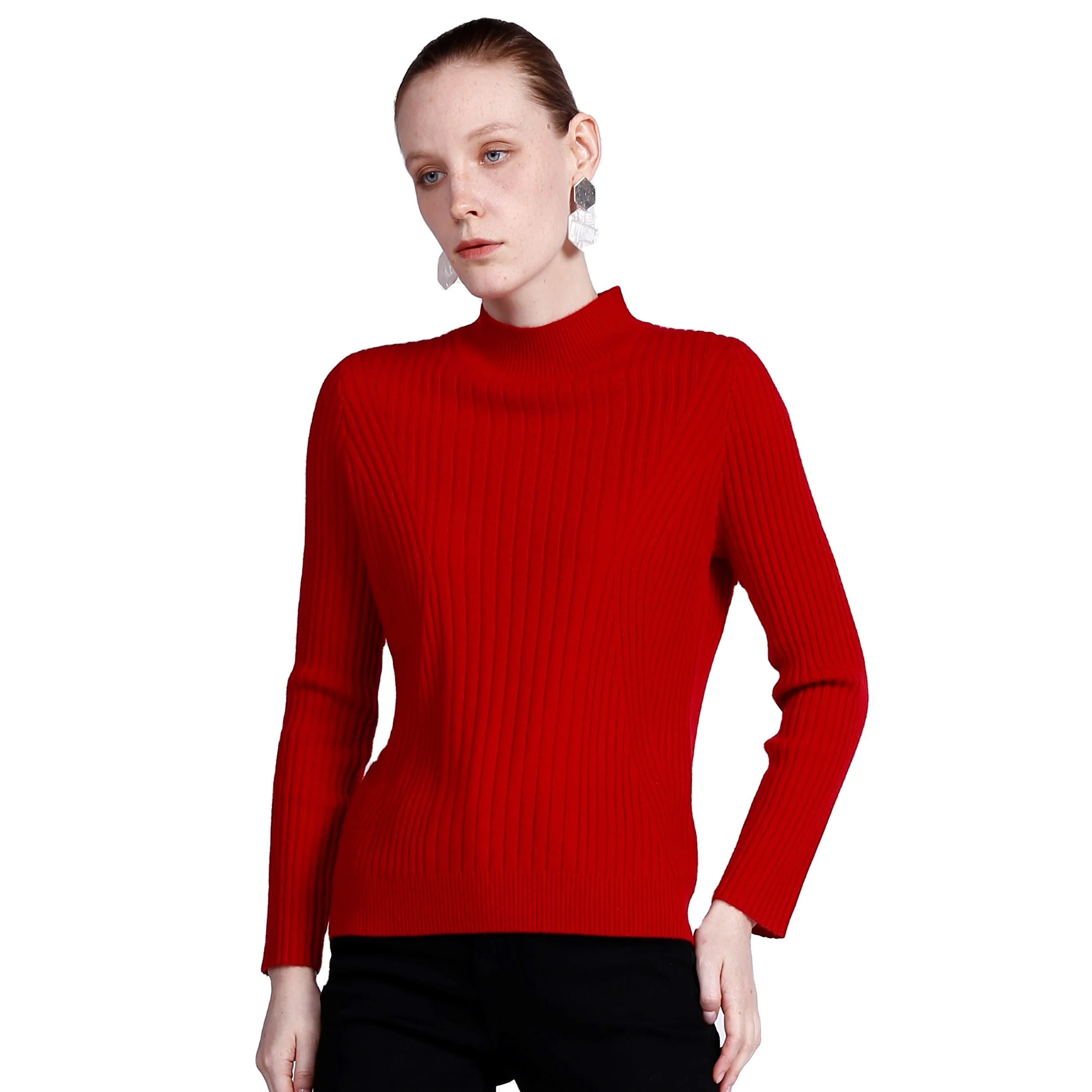 Hot Sale Ladies Winter Round Neck Pullover Knit Long Sleeve Sweater Lazy Top rajut sweater
Hot Sale Ladies Winter Round Neck Pullover Knit Long Sleeve Sweater Lazy Top rajut sweater