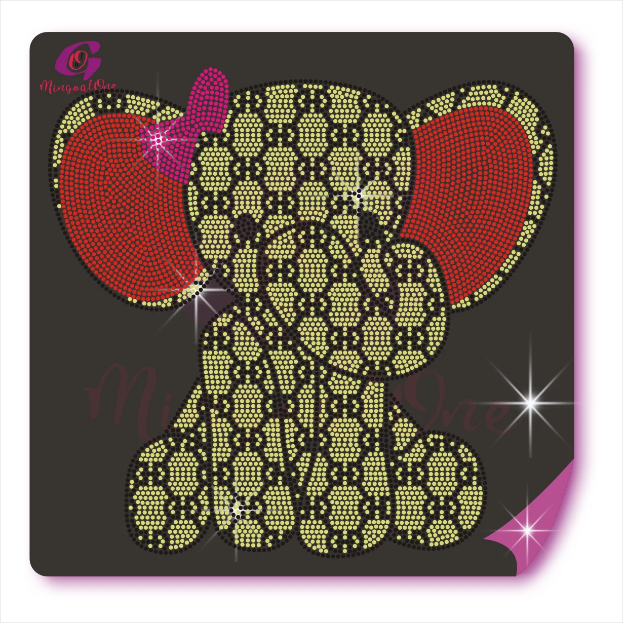 Top Selling Sparkle Bear Hotfix Rhinestone Transfer Popular Custom Rhinestone Heat Transfer Motif
Top Selling Sparkle Bear Hotfix Rhinestone Transfer Popular Custom Rhinestone Heat Transfer Motif