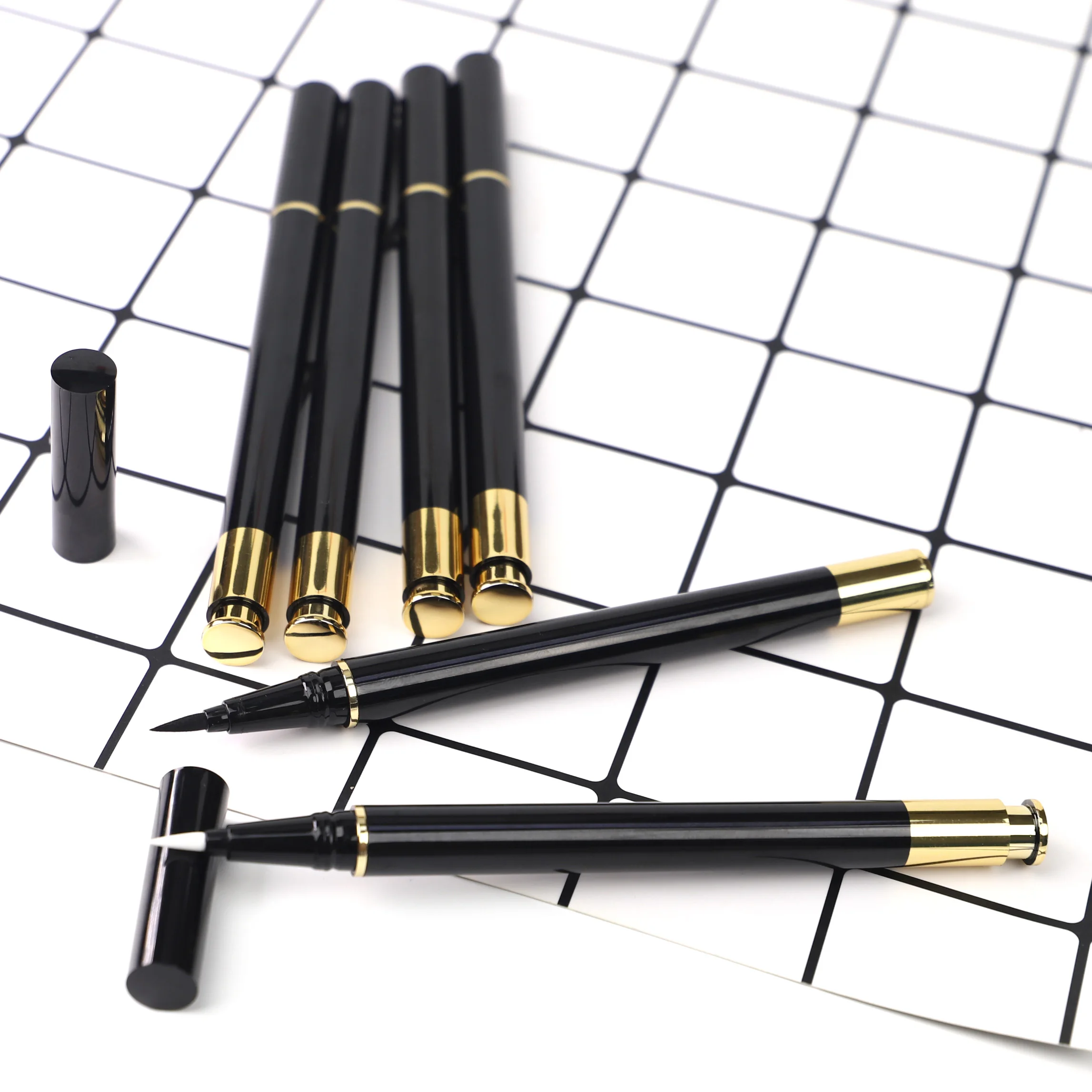 smooth friendly custom logo packaging private label magic eyeliner pen, Black clear brown
smooth friendly custom logo packaging private label magic eyeliner pen, Black clear brown