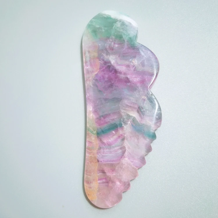 Beauty personal care cleaning natural stone guasha tools fluorite stone massager with box
Beauty personal care cleaning natural stone guasha tools fluorite stone massager with box