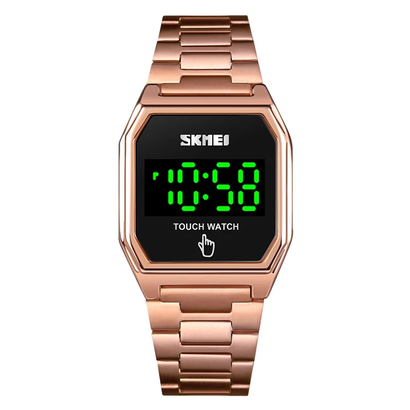 SKMEI 1679 Dgital Relogio Stainless Steel Watches Water Resistant Touch Screen Wrist Watch
SKMEI 1679 Dgital Relogio Stainless Steel Watches Water Resistant Touch Screen Wrist Watch
