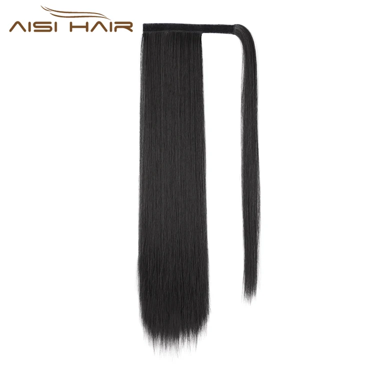 Aisi Hair Top Quality Long Straight Sexy Ponytail For Black Women Hair Piece Drawstring Synthetic Ponytail Hair Extension
Aisi Hair Top Quality Long Straight Sexy Ponytail For Black Women Hair Piece Drawstring Synthetic Ponytail Hair Extension