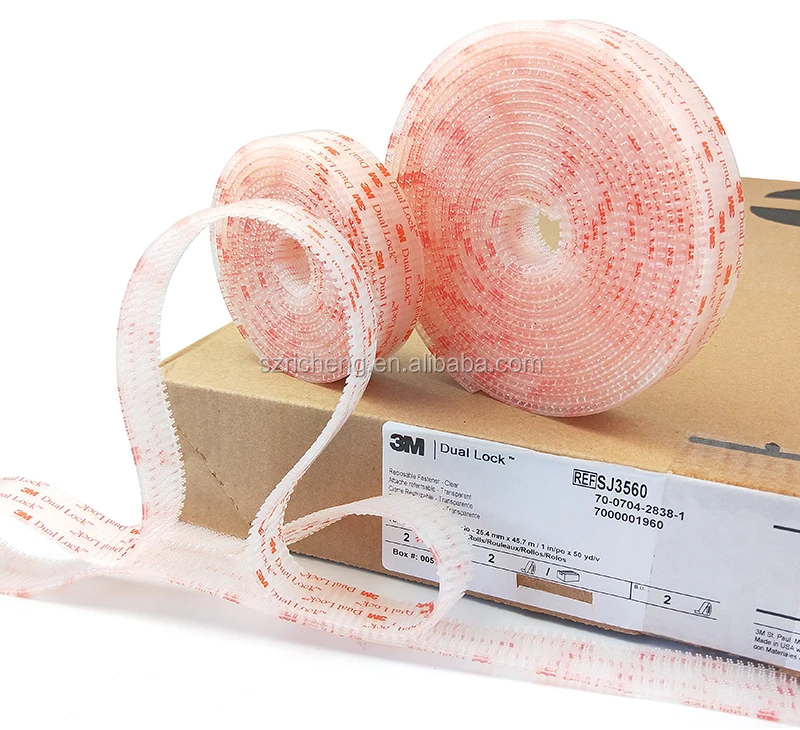3M Adhesive Clear Mushroom Fastening Tape SJ3560, Dual Lock Tape 250 Stems Size is 1"x 2"
3M Adhesive Clear Mushroom Fastening Tape SJ3560, Dual Lock Tape 250 Stems Size is 1"x 2"