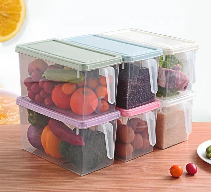 Creative durable comfortable and smooth food storage box, Transparent
Creative durable comfortable and smooth food storage box, Transparent