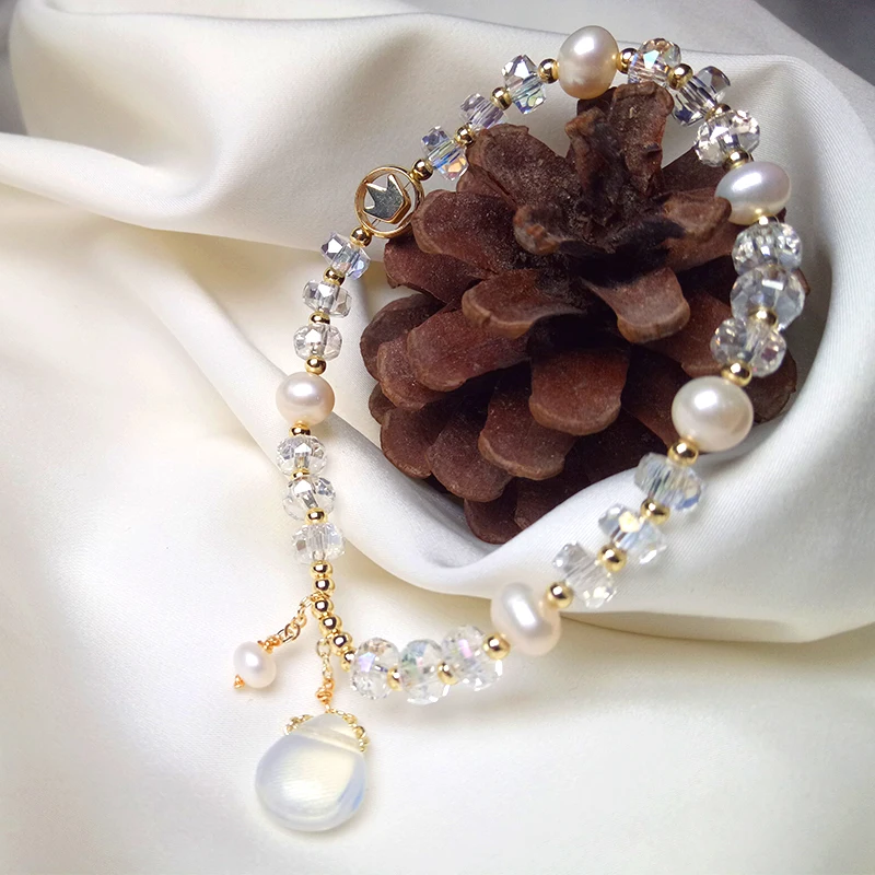 Crystal Opal Gem Bracelets For Girls Simple New Style Luxury Gem Bracelet Simple Natural Opal Bead Bracelet 
Crystal Opal Gem Bracelets For Girls Simple New Style Luxury Gem Bracelet Simple Natural Opal Bead Bracelet
