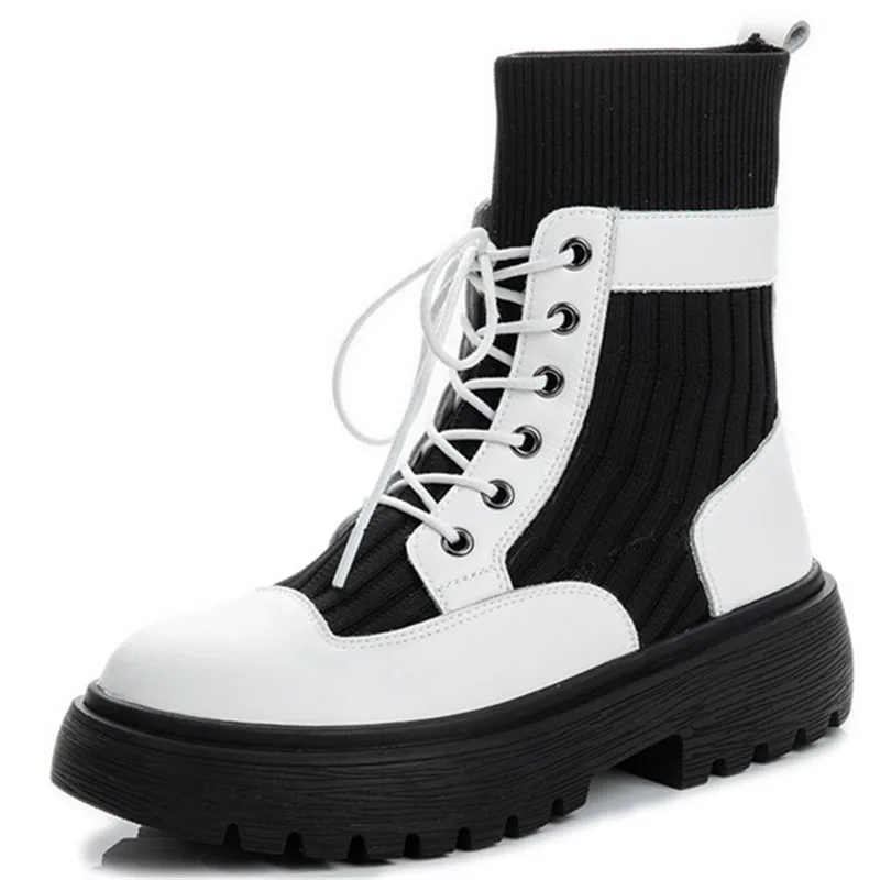 Dropshipping Custom Logo leather Women's Retro 2021 New Autumn Women Breathable Chunky Boots Fashion Lace up Lady Shoes Footwear
Dropshipping Custom Logo leather Women's Retro 2021 New Autumn Women Breathable Chunky Boots Fashion Lace up Lady Shoes Footwear