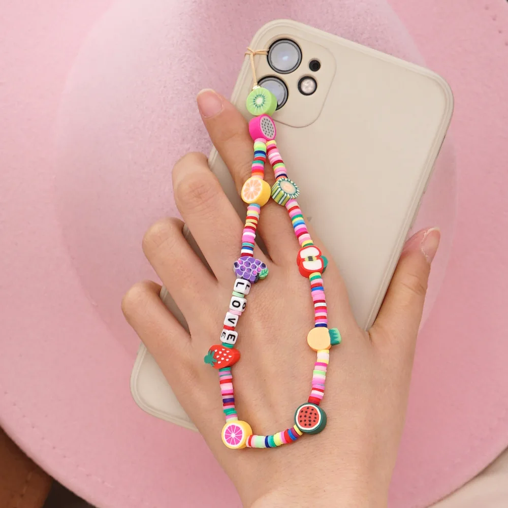 Wholesale Diy Acrylic Beads Phone Chain Fashion Colorful Beaded Gummy Bear Cell Phone Charm Strap, Picture
Wholesale Diy Acrylic Beads Phone Chain Fashion Colorful Beaded Gummy Bear Cell Phone Charm Strap, Picture