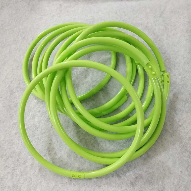 Plastic split ring plastic snap ring big size inner 90mm colored split