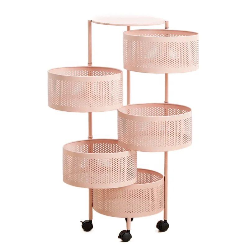 Kitchen vegetable rack round movable multi-layer rotating vegetable basket storage holders rack household fruit rack
Kitchen vegetable rack round movable multi-layer rotating vegetable basket storage holders rack household fruit rack