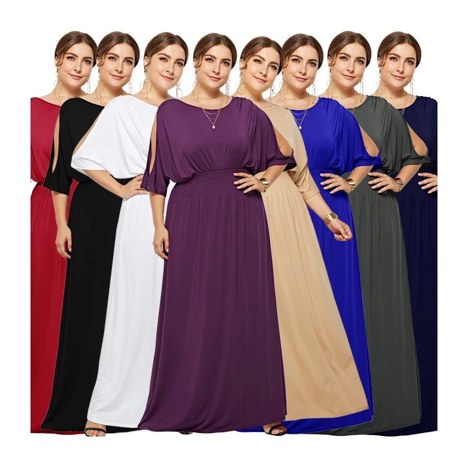 2021 Plus Size Chubby Elegant Dresses Women Evening Off Shoulder Batwing Casual Maxi Dresses Women
2021 Plus Size Chubby Elegant Dresses Women Evening Off Shoulder Batwing Casual Maxi Dresses Women