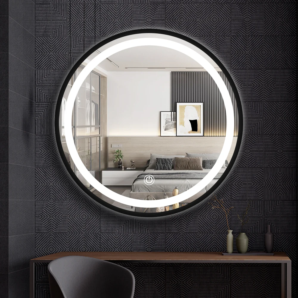 Best Sellers Vanity Round Shape Alum Frame Modern Smart Android Bathroom Mirror with LED Light Mirror
Best Sellers Vanity Round Shape Alum Frame Modern Smart Android Bathroom Mirror with LED Light Mirror