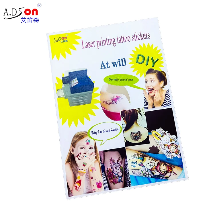 Manufacturer hot selling DIY Tattoo sticker body adornment can print tattoo paper water transfer print tattoo paper
Manufacturer hot selling DIY Tattoo sticker body adornment can print tattoo paper water transfer print tattoo paper