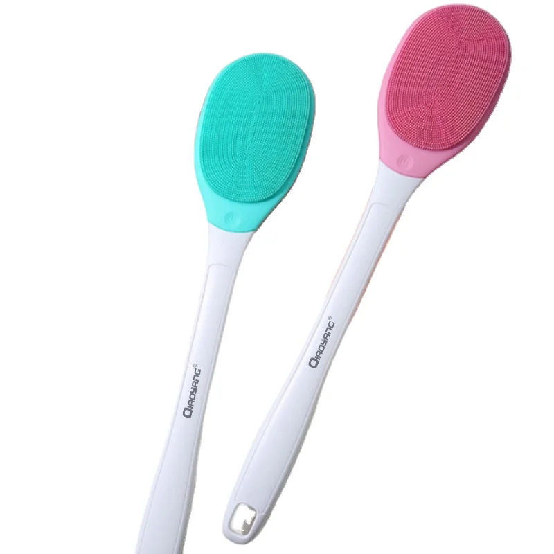 Brand new back shower brush shower massage soft silicone long handle shower brush, White
Brand new back shower brush shower massage soft silicone long handle shower brush, White