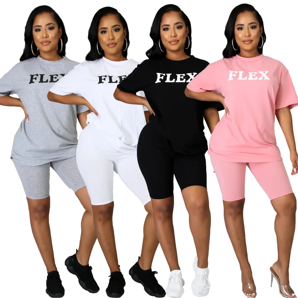 Wholesale Shorts And Top Set Short Sleeve Two Piece Set Latest Design Fitness Fashional Sportswear Women Two Piece Set
Wholesale Shorts And Top Set Short Sleeve Two Piece Set Latest Design Fitness Fashional Sportswear Women Two Piece Set
