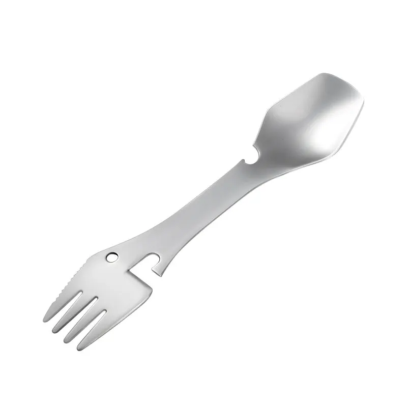 Hot seller unique 3 in 1 breakfast makers stainless steel function spoon and fork set custom logo spoons fork, Silver/gold/black/rose gold
Hot seller unique 3 in 1 breakfast makers stainless steel function spoon and fork set custom logo spoons fork, Silver/gold/black/rose gold