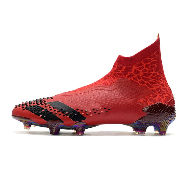 Factory Customize Men Professional Brand Football Boots Shoes Wholesale High Quality High Top Outdoor Soccer Boots Sneakers
Factory Customize Men Professional Brand Football Boots Shoes Wholesale High Quality High Top Outdoor Soccer Boots Sneakers