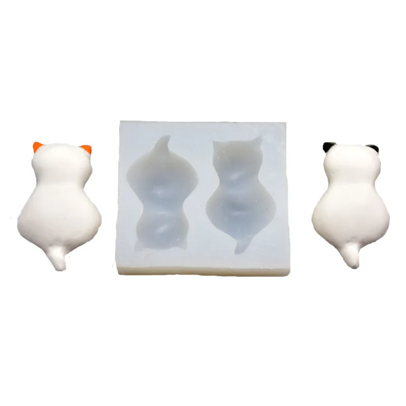 DIY Baking Tools Cat Back View Fondant Chocolate Cake Decoration Silicone Mold Molds for Chcolate Accessories Supplies
DIY Baking Tools Cat Back View Fondant Chocolate Cake Decoration Silicone Mold Molds for Chcolate Accessories Supplies