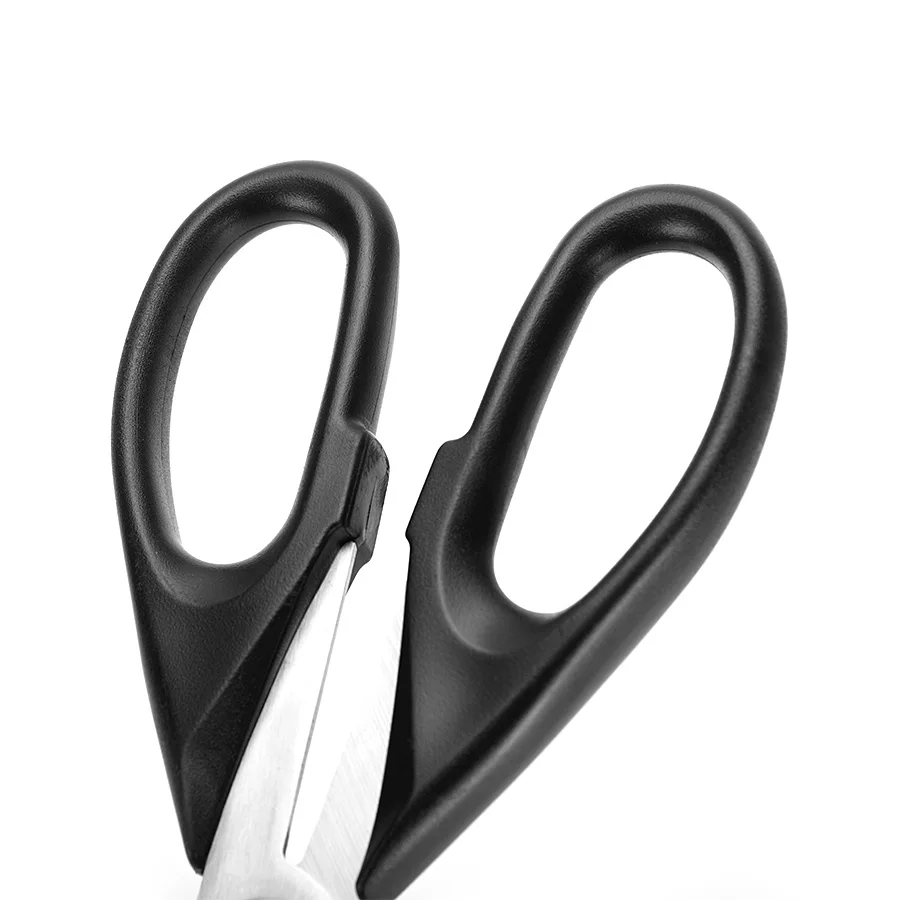 TPR Handle 420 J2 Stainless Steel Blades Multifunctional Household Cutting Crafting Scissors