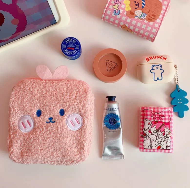 korea style ins embroidered cashmere mini cute cosmetic bag sanitary napkins pouch
korea style ins embroidered cashmere mini cute cosmetic bag sanitary napkins pouch