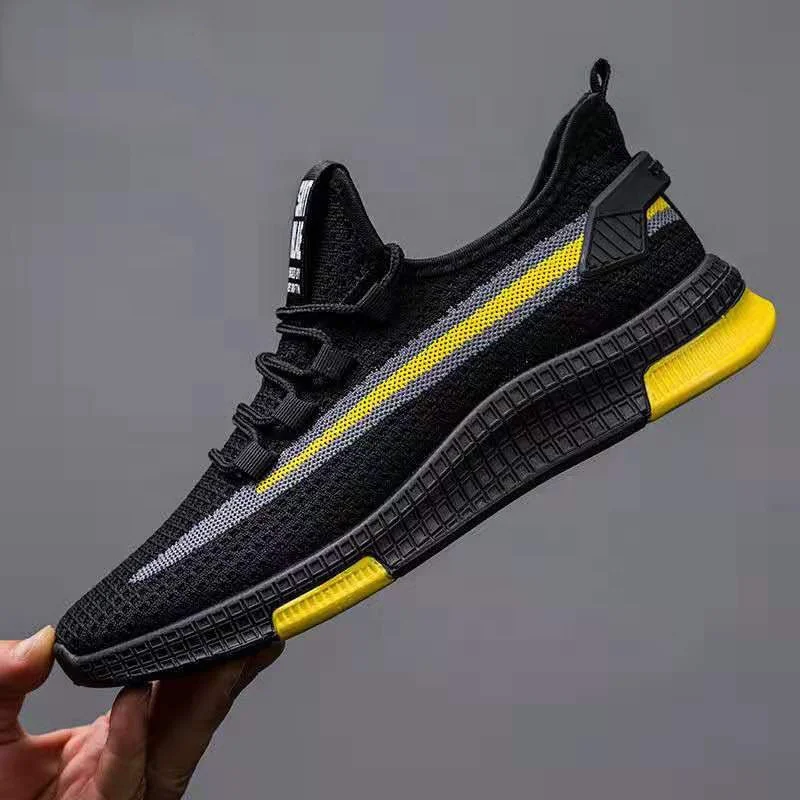Wholesale Fashion Breathable Sneakers Sport Shoes For Men New Style, Black+yellow,black+red,grey+orange
Wholesale Fashion Breathable Sneakers Sport Shoes For Men New Style, Black+yellow,black+red,grey+orange