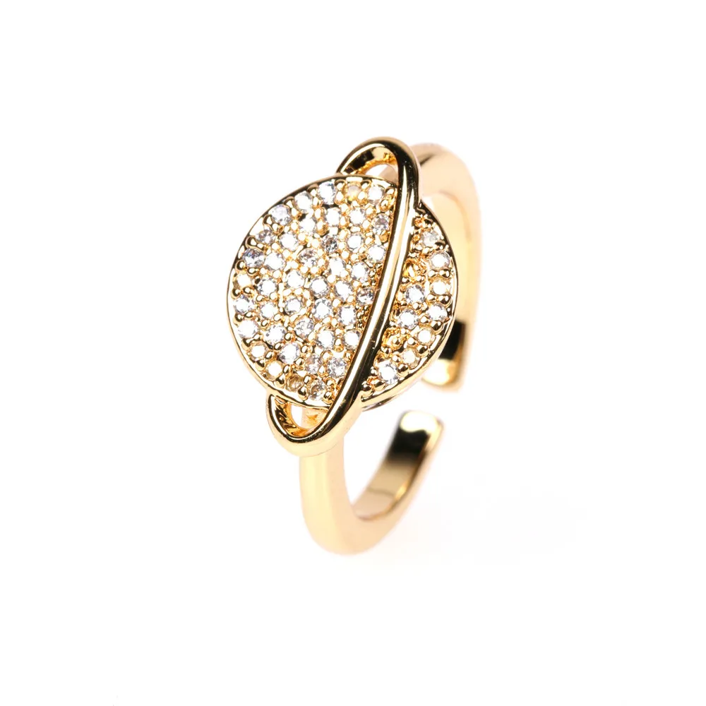 2021 New Product Crystal Saturn Shape Adjustable Rings Gold Plated Cubic Zirconia CZ Saturn Opening Rings Women
2021 New Product Crystal Saturn Shape Adjustable Rings Gold Plated Cubic Zirconia CZ Saturn Opening Rings Women