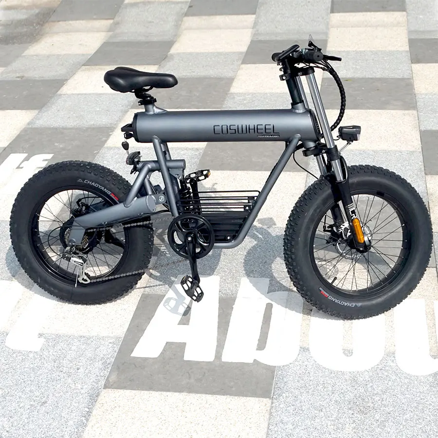 full suspension mountain bike 20'' 7 speed mountain snow bike with big fat tyre, Space grey
full suspension mountain bike 20'' 7 speed mountain snow bike with big fat tyre, Space grey