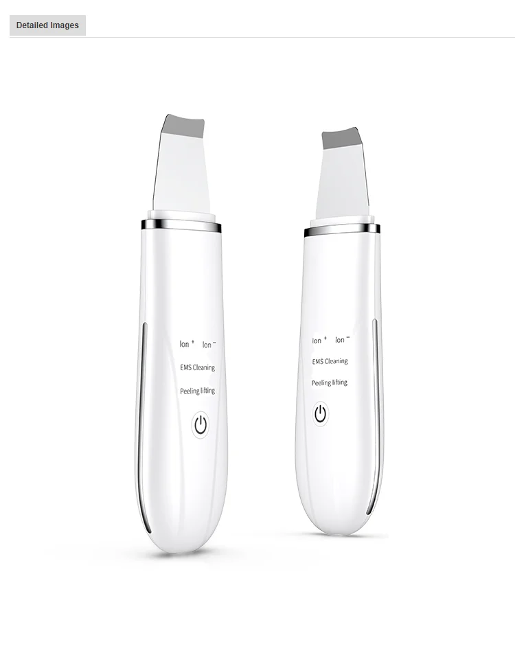 Professional Facial Machine Deep Facial Skin Cleaner Waterproof Ultrasonic Skin Scrubber, White
Professional Facial Machine Deep Facial Skin Cleaner Waterproof Ultrasonic Skin Scrubber, White