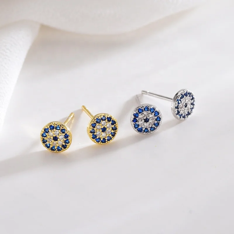 Custom Women Sterling Silver Round Eye Sterling Silver Stud Earrings ear piercing earrings wholesale price
Custom Women Sterling Silver Round Eye Sterling Silver Stud Earrings ear piercing earrings wholesale price