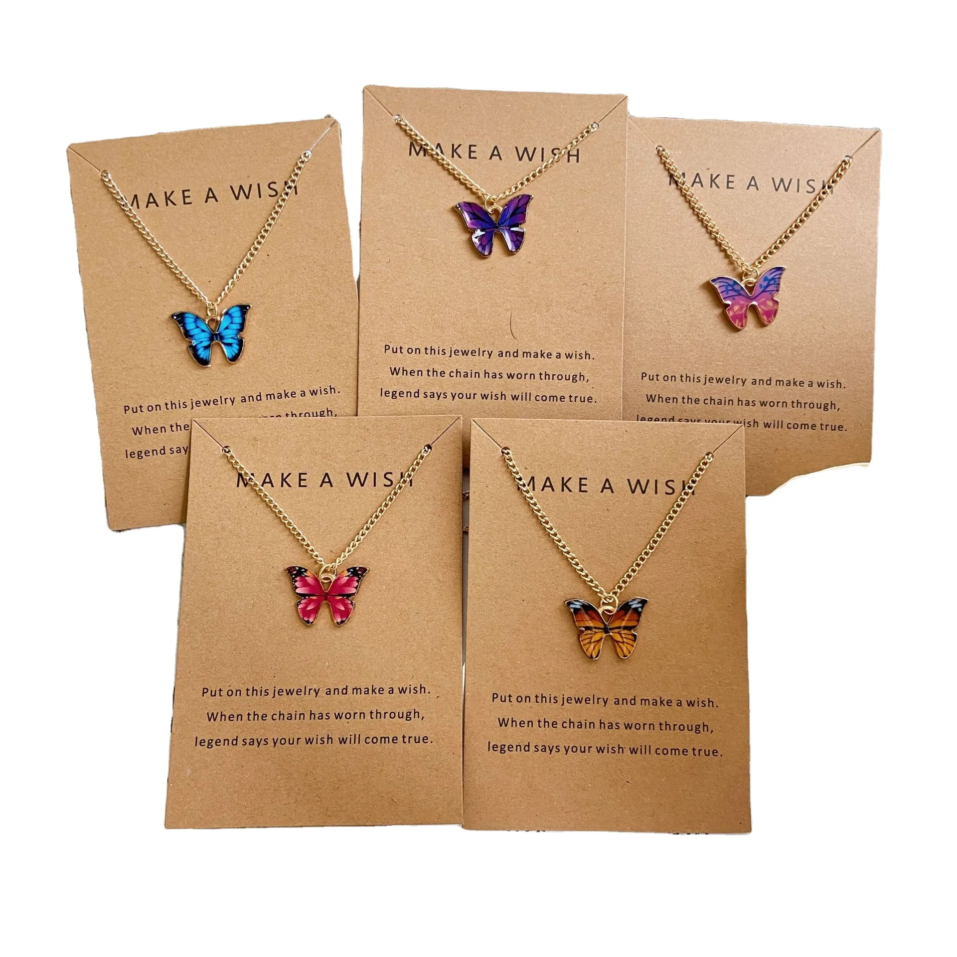 2022 Hot Sale Bohemian Gold Plated Colorful Butterfly Necklace For Women Birthday Present
2022 Hot Sale Bohemian Gold Plated Colorful Butterfly Necklace For Women Birthday Present